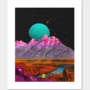 Convince Me That I'm Dreaming - Space Aesthetic, Retro Futurism, Sci-Fi Posters and Art